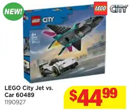 Mr Toys LEGO City Jet vs. Car 60489 offer