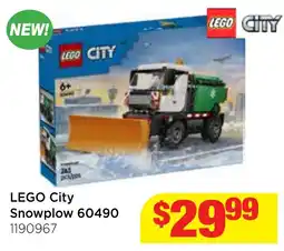 Mr Toys LEGO City Snowplow 60490 offer