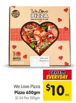 Spar We Love Pizza Pizza offer