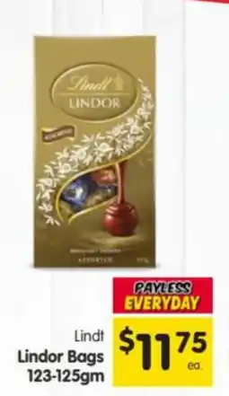 Spar Lindt Lindor Bags offer