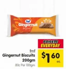 Spar fmf Gingernut Biscuits offer