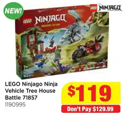Mr Toys LEGO Ninjago Ninja Vehicle Tree House Battle offer