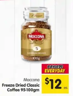 Spar Moccona Freeze Dried Classic Coffee offer