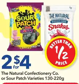 Ritchies The Natural Confectionery Co. or Sour Patch Varieties offer