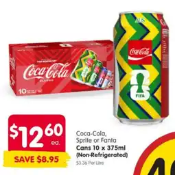 Spar Coca-Cola Classic offer