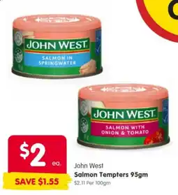 Spar John West Salmon Tempters offer