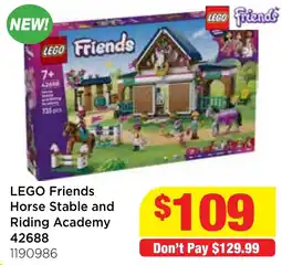 Mr Toys LEGO Friends Horse Stable and Riding Academy offer