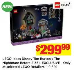 Mr Toys LEGO Ideas Disney Tim Burton's The Nightmare Before 21351- offer