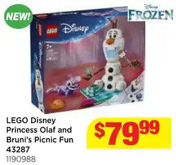 Mr Toys LEGO Disney Princess Olaf and Bruni's Picnic Fun offer