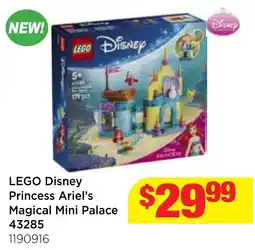 Mr Toys LEGO Disney Princess Ariel's Magical Mini Palace offer