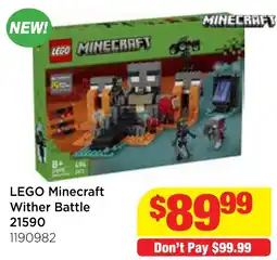 Mr Toys LEGO Minecraft Wither Battle offer