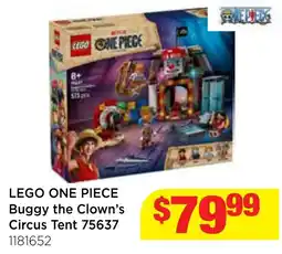 Mr Toys LEGO ONE PIECE Buggy the Clown's Circus Tent offer