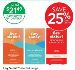 Terry White Hey Sister! Period Pain & PMS Relief offer