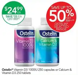 Terry White Ostelin Vitamin D3 1000IU offer