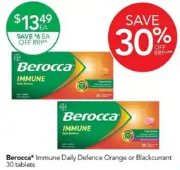 Terry White Berocca Immune Daily Defence offer