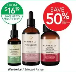 Terry White Wanderlust Selected Range offer