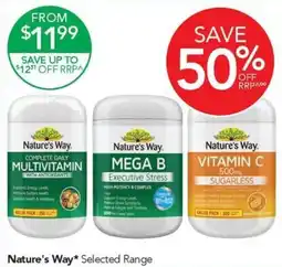 Terry White Nature's Way Complete Daily Multivitamin offer