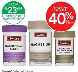 Terry White Swisse Magnesium + Sleep offer