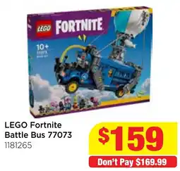 Mr Toys LEGO Fortnite Battle Bus 77073 offer
