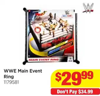 Mr Toys WWE Main Event Ring offer