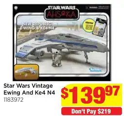 Mr Toys Star Wars Vintage Ewing And Ke4 N4 offer