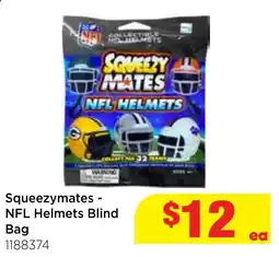 Mr Toys Squeezymates - NFL Helmets Blind Bag offer