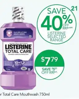 Terry White Total Care Mouthwash offer