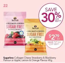 Terry White Sugarless Collagen Chews offer
