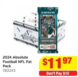 Mr Toys 2024 Absolute Football NFL Fat Pack offer