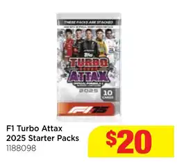 Mr Toys F1 Turbo Attax 2025 Starter Packs offer