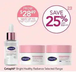 Terry White Cetaphil Bright Healthy Radiance Selected Range offer