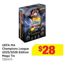 Mr Toys Match Attax UEFA MA Champions League 2025/2026 Edition Mega Tin offer