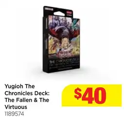 Mr Toys Yugioh The Chronicles Deck: The Fallen & The Virtuous offer