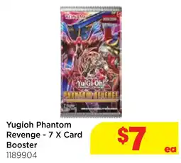 Mr Toys Yugioh Phantom Revenge - 7 X Card Booster offer