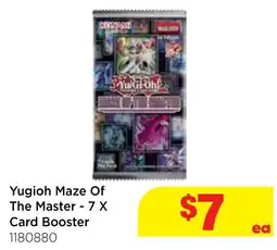 Mr Toys Yugioh Maze Of The Master - 7 X Card Booster offer