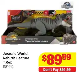 Mr Toys Jurassic World: Rebirth Feature T.Rex offer