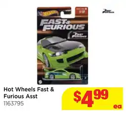 Mr Toys Hot Wheels Fast & Furious Asst offer