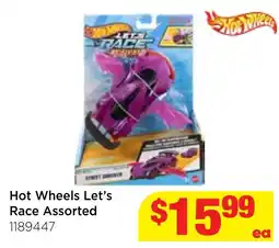 Mr Toys Hot Wheels Let's Race Assorted offer