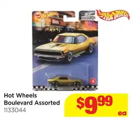 Mr Toys Hot Wheels Boulevard Assorted offer