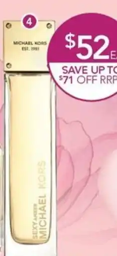 Terry White Michael kors sexy amber edp spray offer