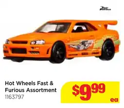 Mr Toys Hot Wheels Fast & Furious Assortment offer