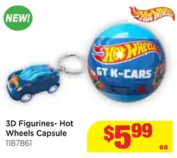 Mr Toys 3D Figurines- Hot Wheels Capsule offer