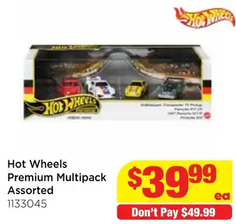 Mr Toys Hot Wheels Premium Multipack Assorted offer