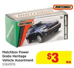 Mr Toys Matchbox Power Grabs Heritage Vehicle Assortment offer