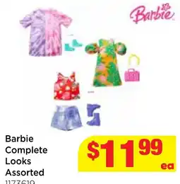 Mr Toys Barbie Complete Looks Assorted offer