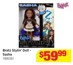 Mr Toys Bratz Stylin' Doll - Sasha offer