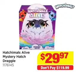 Mr Toys Hatchimals Alive Mystery Hatch Draggie offer