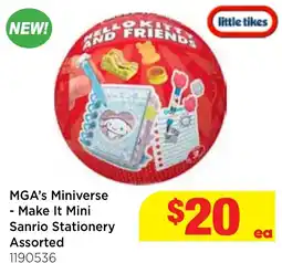 Mr Toys MGA's Miniverse - Make It Mini Sanrio Stationery Assorted offer