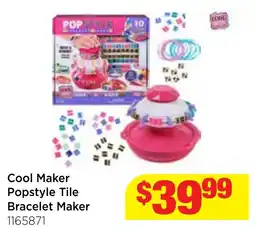 Mr Toys Cool Maker Popstyle Tile Bracelet Maker offer
