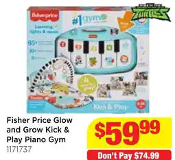 Mr Toys Fisher Price Glow and Grow Kick & Play Piano Gym offer